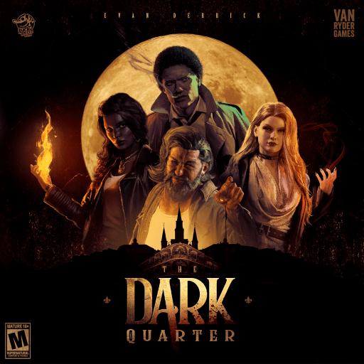 Imagen de juego de mesa: «The Dark Quarter»