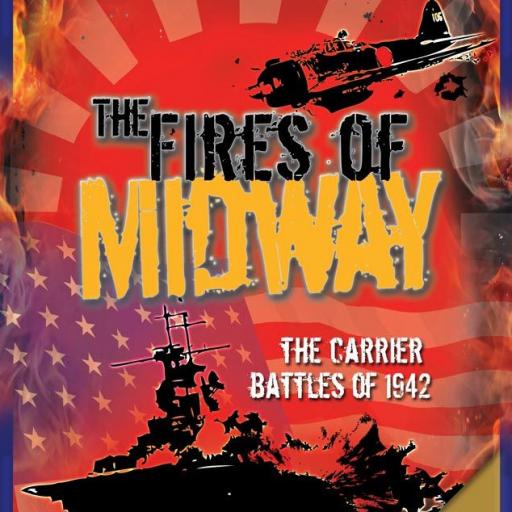 Imagen de juego de mesa: «The Fires of Midway: The Carrier Battles of 1942»