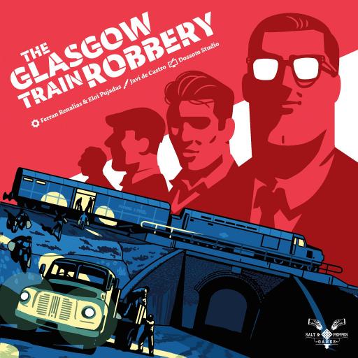 Imagen de juego de mesa: «The Glasgow Train Robbery»