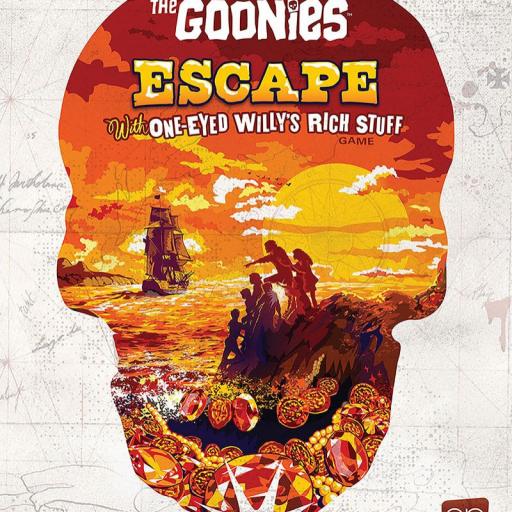 Imagen de juego de mesa: «The Goonies: Escapa con el tesoro de Willy el Tuerto»