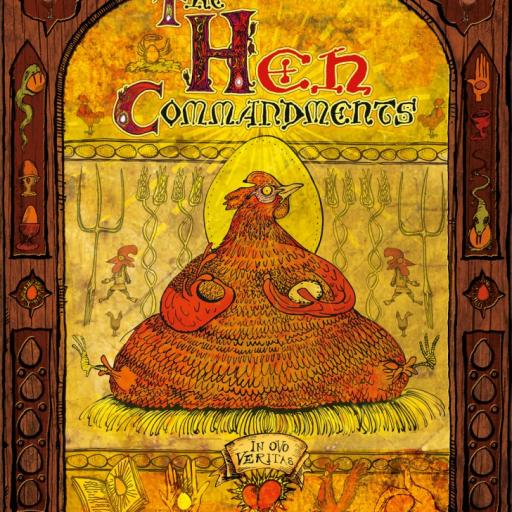 Imagen de juego de mesa: «The Hen Commandments»