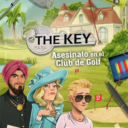 Imagen de juego de mesa: «The Key: Asesinato en el Club de Golf»