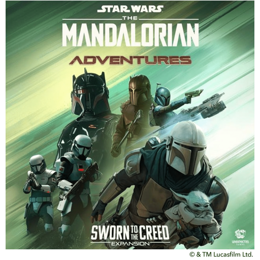 Imagen de juego de mesa: «The Mandalorian: Adventures – Consagrados al Credo»