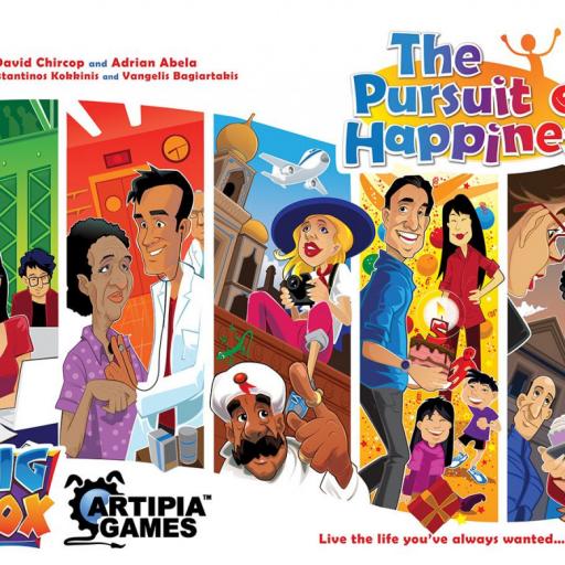 Imagen de juego de mesa: «The Pursuit of Happiness: Big Box»