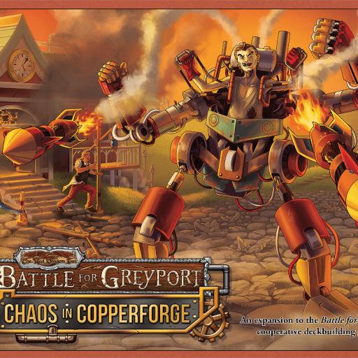 Imagen de juego de mesa: «The Red Dragon Inn: Battle for Greyport – Chaos in Copperforge»