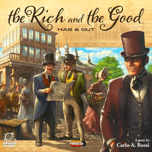 Imagen de juego de mesa: «The Rich and the Good: Hab & Gut»