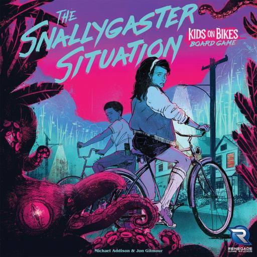 Imagen de juego de mesa: «The Snallygaster Situation: Kids on Bikes Board Game»