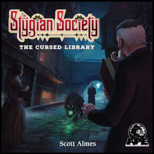 Imagen de juego de mesa: «The Stygian Society: The Cursed Library»