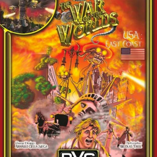 Imagen de juego de mesa: «The War of the Worlds: USA – East Coast»