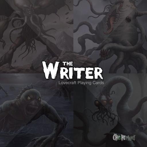 Imagen de juego de mesa: «The Writer: Lovecraft Playing Cards»