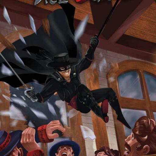 Imagen de juego de mesa: «The Zorro Dice Game»