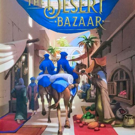 Imagen de juego de mesa: «Through the Desert: Bazaar»