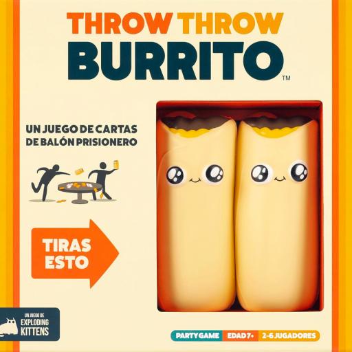 Imagen de juego de mesa: «Throw Throw Burrito»