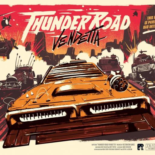 Imagen de juego de mesa: «Thunder Road: Vendetta»