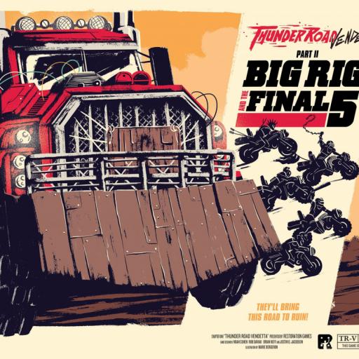 Imagen de juego de mesa: «Thunder Road: Vendetta – Big Rig and the Final Five»