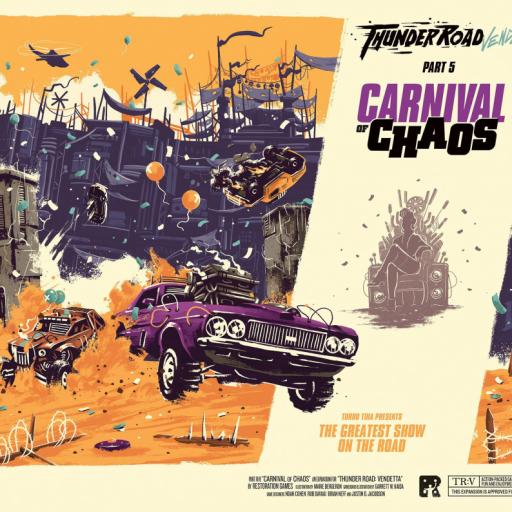 Imagen de juego de mesa: «Thunder Road: Vendetta – Carnival of Chaos»