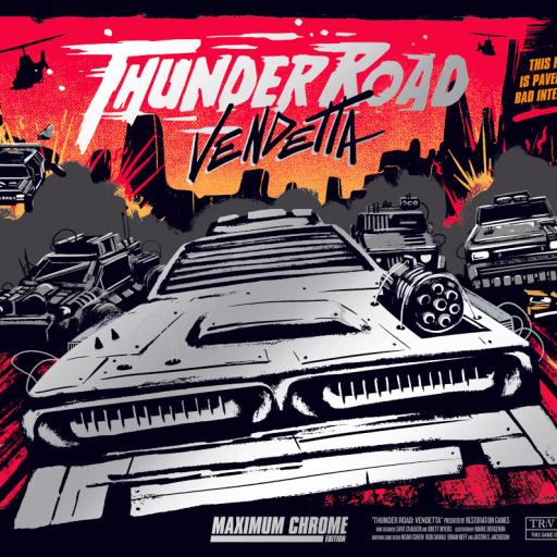Imagen de juego de mesa: «Thunder Road: Vendetta – Maximum Chrome»