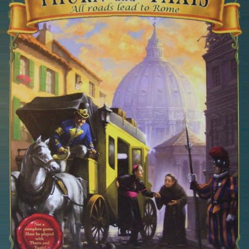 Imagen de juego de mesa: «Thurn and Taxis: All Roads Lead to Rome»