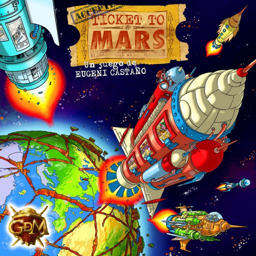 Imagen de juego de mesa: «Ticket to Mars»