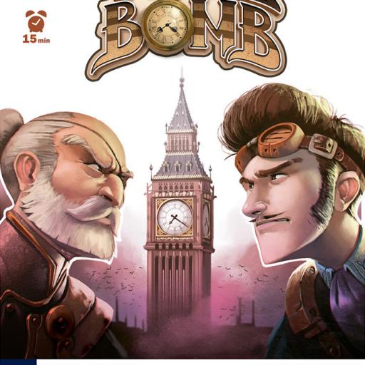 Imagen de juego de mesa: «Time Bomb: Moriarty vs Sherlock»