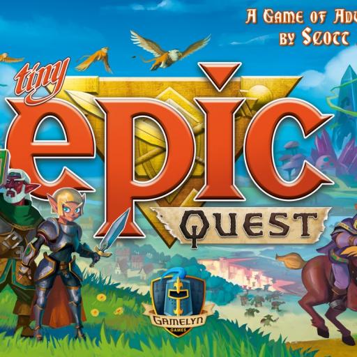 Imagen de juego de mesa: «Tiny Epic Quest»