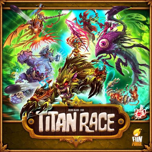 Imagen de juego de mesa: «Titan Race»