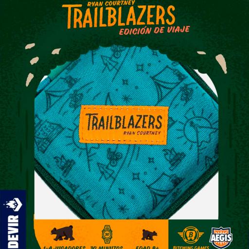 Imagen de juego de mesa: «Trailblazers: Edición de viaje»
