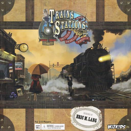 Imagen de juego de mesa: «Trains and Stations»