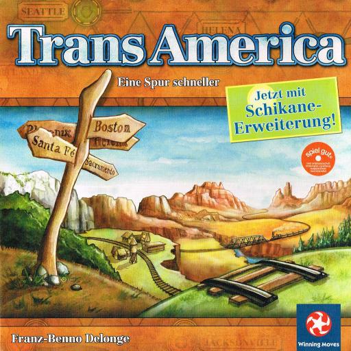 Imagen de juego de mesa: «TransAmerica»