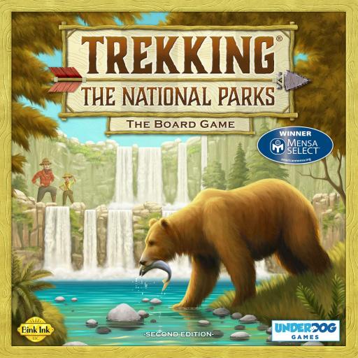Imagen de juego de mesa: «Trekking the National Parks: Second Edition»