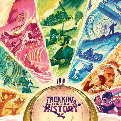 Imagen de juego de mesa: «Trekking Through History»