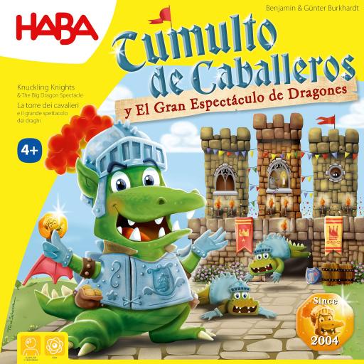 Imagen de juego de mesa: «Tumulto de Caballeros y El Gran Espectáculo de Dragones»