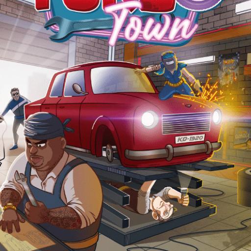 Imagen de juego de mesa: «Turbo Town»