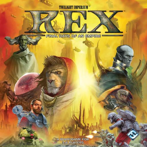 Imagen de juego de mesa: «Twilight Imperium Rex: Últimos días de un imperio»