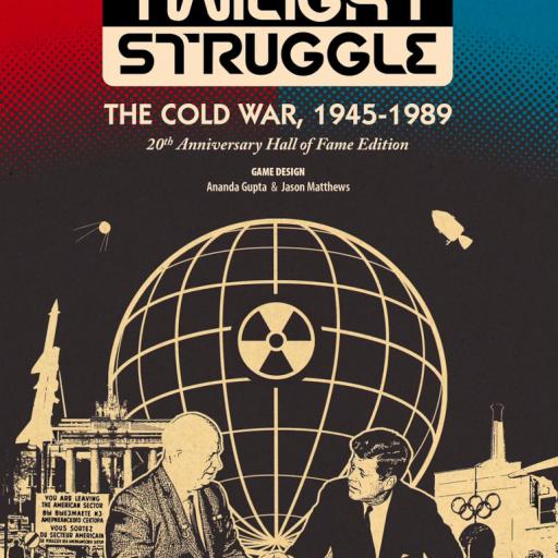 Imagen de juego de mesa: «Twilight Struggle: 20th Anniversary Hall of Fame Edition»