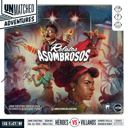Imagen de juego de mesa: «Unmatched Adventures: Relatos Asombrosos»