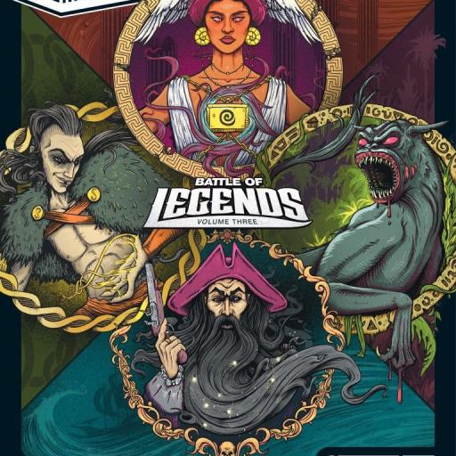 Imagen de juego de mesa: «Unmatched: Battle of Legends, Volumen Tres»