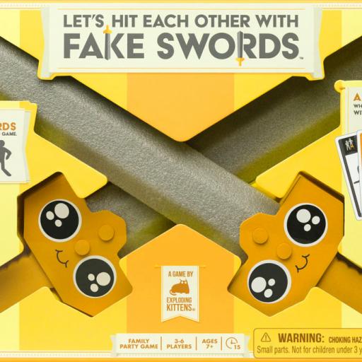 Imagen de juego de mesa: «Vamos a pegarnos con espadas de mentira»