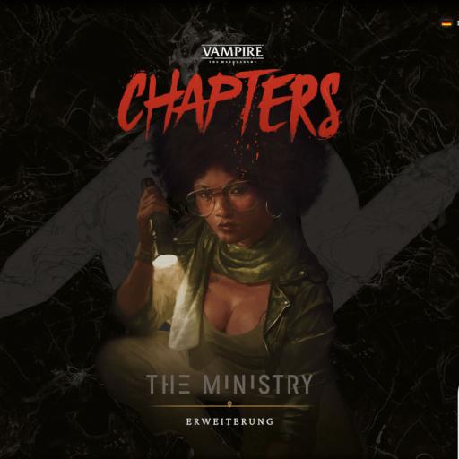 Imagen de juego de mesa: «Vampire: The Masquerade – Chapters: The Ministry Expansion Pack»