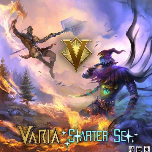 Imagen de juego de mesa: «Varia: Starter Set – Volcanic Warrior & Shadow Assassin»