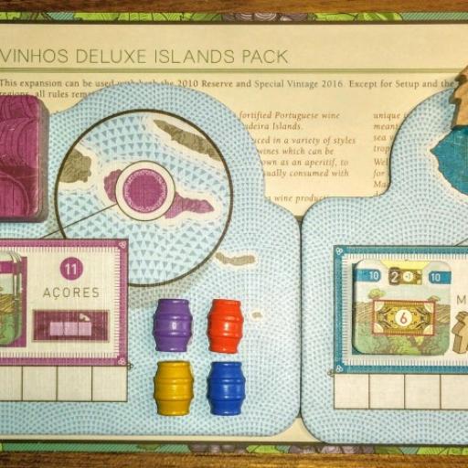 Imagen de juego de mesa: «Vinhos Deluxe Edition: Islands Expansion Pack»