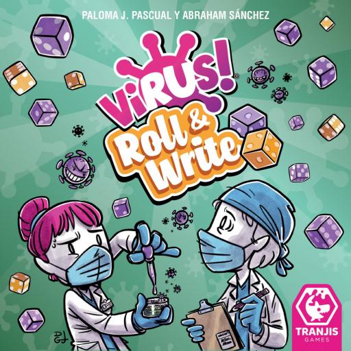 Imagen de juego de mesa: «Virus!: Roll & Write»