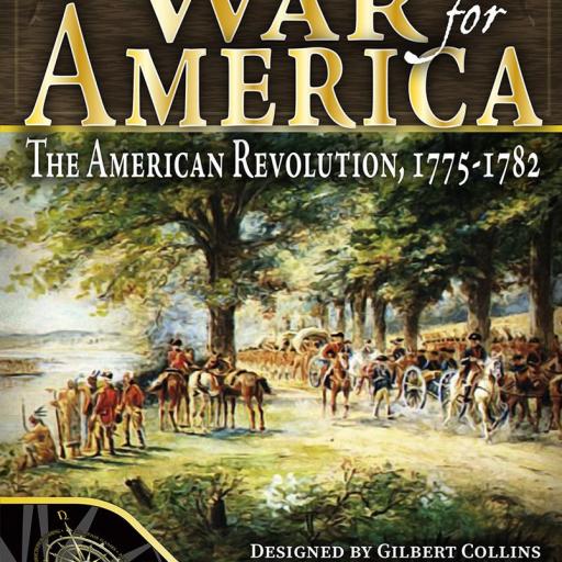 Imagen de juego de mesa: «War for America: The American Revolution, 1775-1782»