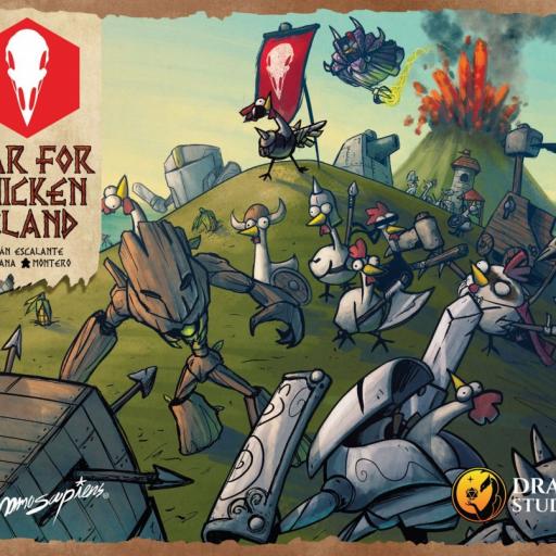 Imagen de juego de mesa: «War For Chicken Island»