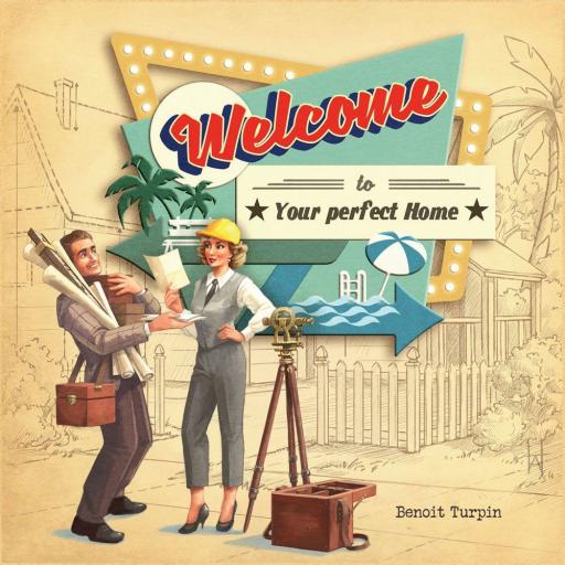 Imagen de juego de mesa: «Welcome... hacia el Perfecto Hogar»