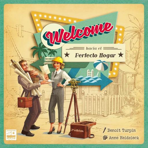 Imagen de juego de mesa: «Welcome... hacia el Perfecto Hogar»