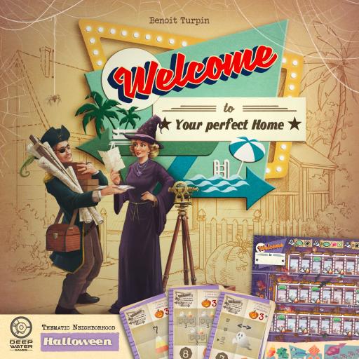 Imagen de juego de mesa: «Welcome To...: Halloween Thematic Neighborhood»