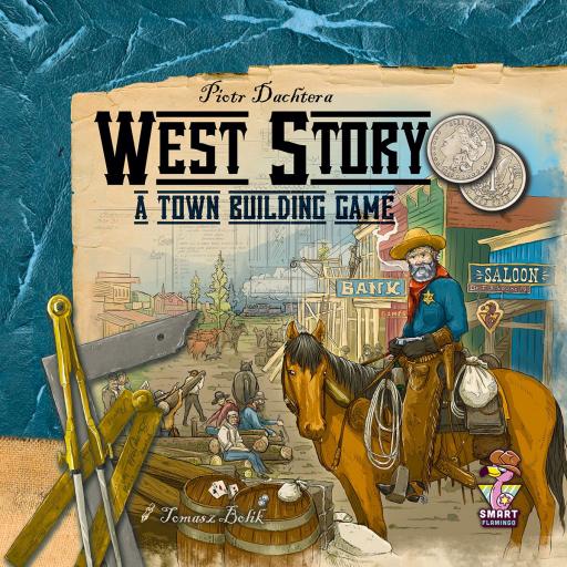 Imagen de juego de mesa: «West Story: A Town Building Game»