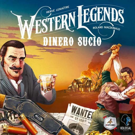 Imagen de juego de mesa: «Western Legends: Dinero sucio»