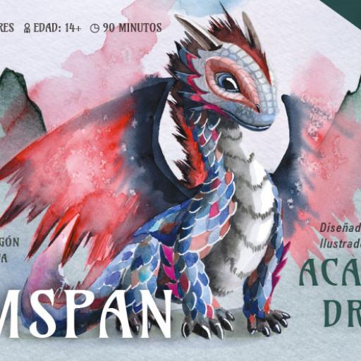 Imagen de juego de mesa: «Wyrmspan: Academia de dragones»